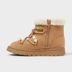 Kids' Char Faux Suede Style Boots - art class&trade; Tan