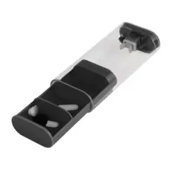 Unique Bargains 3 Grids Pill Case 1 Pc