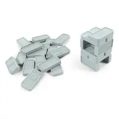 Hudson Baby Infant and Toddler Silicone Dominoes, Blue, One Size