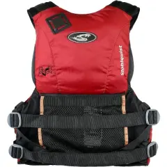 Stohlquist Men's Trekker Mesh Back Lifejacket (PFD) Red LG/XL 40in - 46in