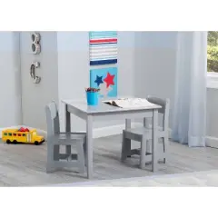 Delta Children MySize Kids' Wood Table and Chair Set 2 Chairs Included