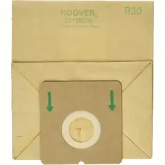 Hoover Paper Bag, R-30 with 1 Secondary 1 Final Filter (Pack of 5)
