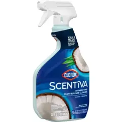 Clorox Scentiva Coconut & Waterlily Multi Surface Cleaner Spray Bottle Bleach Free - 32oz