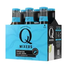 Q Mixers Club Soda - Case of 4/6/6.7 fz