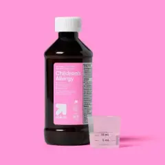 Dye-free Children's Allergy Relief - Diphenhydramine - Bubble Gum - 8 fl oz - up&up&trade;