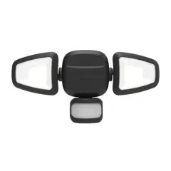 Mr. Beams Motion-Sensing Battery Powered LED Black Security Light