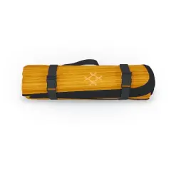 Becky Bailey Cactus Silk In Gold Picnic Blanket - Deny Designs