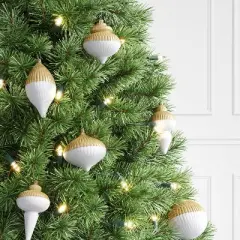 50ct LED Battery Operated Hybrid Miniature String Lights with Green Wire - Wondershop&trade;