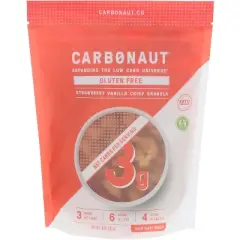 Carbonaut Strawberry Vanilla Crisp Granola - Case of 6 - 10 oz