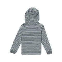 Volcom Toddler Boys Static Stone Hood Long Sleeve Shirt