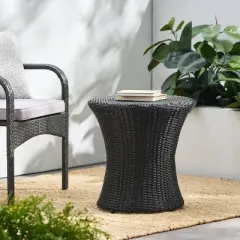 Christopher Knight Home Adriana Outdoor Wicker Side Table