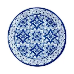 Q Home | Talavera 10.5" Melamine Dinner Plate, Set of 4