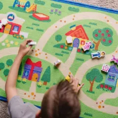 Melissa & Doug Blues Clues & You! Blue's Neighborhood Activity Rug