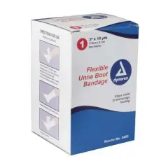 Dynarex Flexible Unna Boot Bandage With Zinc 3" x 10 Yds