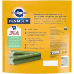 Pedigree Dentastix Fresh Large Dental Chicken Dental Dog Treats - 36ct