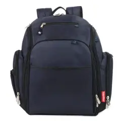 Fisher-Price Kaden Backpack Diaper Bag - Navy