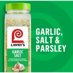 Lawry&rsquo;s Coarse Ground Garlic Salt with Parsley, 33oz (Pack of 2) (Restaurant Size)