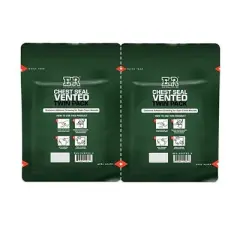 Vented Chest Seal Occlusive Dressing - 2 Pack