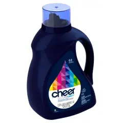Cheer Liquid Laundry Detergent 64 loads 92 fl oz, HE Compatible