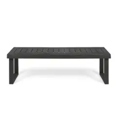 MOEPISY Outdoor Acacia Wood Dining Bench