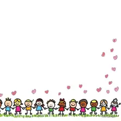 80ct Making Friends Letterhead White