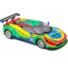 Ferrari 458 Italia GT3 #64 A. Bertolini - F. Longo - D. Serra - M. Gomes 24H of Daytona (2015) 1/43 Diecast Model Car by Bburago