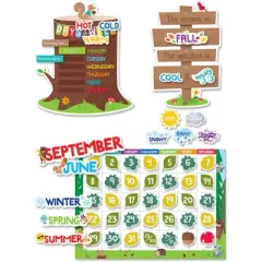 Creative Teaching Press&reg; Woodland Friends Calendar Bulletin Board Set