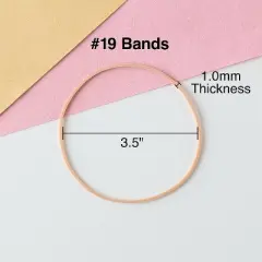 Staples Economy Rubber Bands Size #19 1 lb. 808592