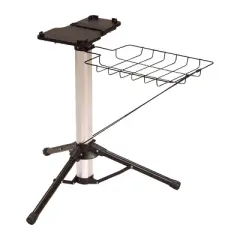 SteamFast 26"x12.99"x27.64" Steam Press Stand Black: Heavy Duty Adjustable Ironing Board Accessory