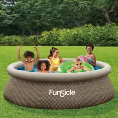 Funsicle 10' x 30" QuickSet Ring Top Above Ground Swimming Pool