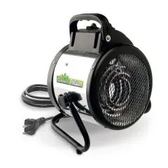 Bio Green PAL 2.0/US Indoor Outdoor Portable Palma Basic Greenhouse Electric Space Heater Fan for Up to 120 Square Feet, 5118 BTU, 1500 Watt (3 Pack)