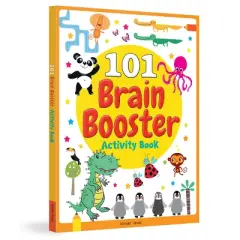 101 Brain Booster Activity Book - (101 Fun Activities) by  Wonder House Books (Paperback)