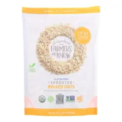 One Degree Organic Foods Sprouted Rolled Oats - Case of 4/24 oz