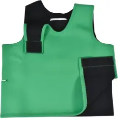 Abilitations Deep Pressure Sensory Vest, Medium, 36 x 20 Inches, Green