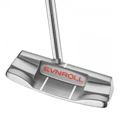 Evnroll ER2CS Center Shaft Mid Blade Putter Gravity Red 35"