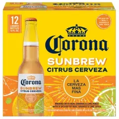 Corona Sunbrew Beer - 12pk/12 fl oz Bottles