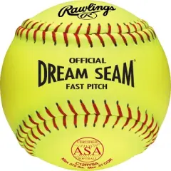 Rawlings 12" ASA Pro Tac Dream Seam Fastpitch Softball (DZ)