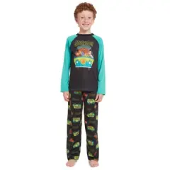 Scooby-Doo Scooby Doo Pullover Pajama Shirt and Pants Sleep Set Little Kid to Big Kid