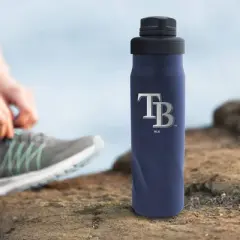 MLB Tampa Bay Rays 20oz Stainless Steel Water Bottle