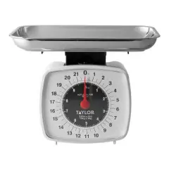 Taylor&reg; Precision Products Kitchen & Food Scale, 22 lbs in White