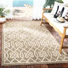 Courtyard CY6302 Power Loomed Indoor/Outdoor Area Rug - Safavieh