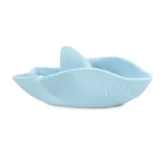 Hudson Baby Infant and Toddler Silicone Bath Toy 4pk, Shark, One Size