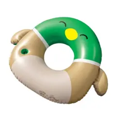 BigMouth Inc. Squishmallows Avery the Duck Pool Novelty Float - Green