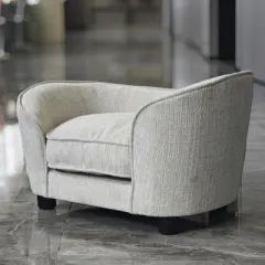 Pet sofa bed, chenille sofa with washable cushions, suitable for cats and dogs