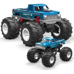 MEGA Hot Wheels Bigfoot Collectible Monster Truck Building Toy - 538pcs