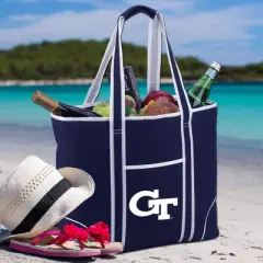 NCAA Georgia Tech Yellow Jackets Large Soft Sided Cooler Tote - 30 Cans