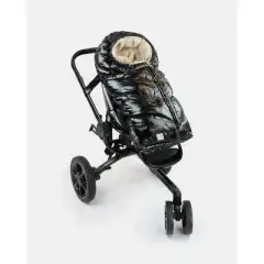 7AM Enfant 212 Evolution Extendable Footmuff Blanket - Black Polar - 6M-4T