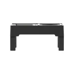 Els Pet 2L 2-in-1 Elevated Feeding Station Stainless Steel and Floating Cat Bowl