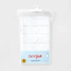 Boys' 5pk Tank Tops - Cat & Jack&trade; White