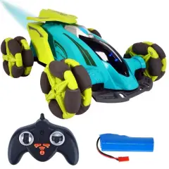 Contixo SC4 RC Car with 360&deg; Rotating, Blue Smoke, One-Key Demonstration, Realistic Sounds & Lights, with 360&deg; Rotating, Blue Smoke